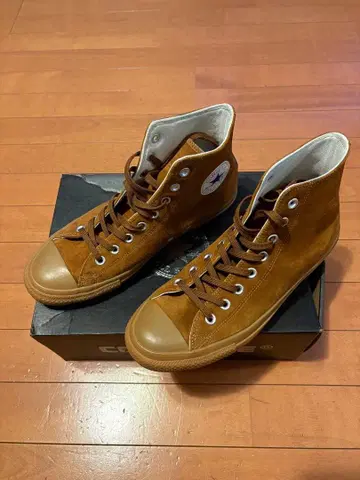 선착순 컨버스 척테일러 스웨이드 하이컷 카멜