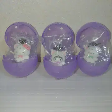 메지루시 액세서리 산리오 후와후와 스노우 (키티, 쿠로미, 포차코)