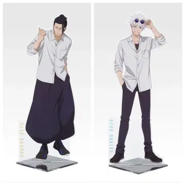 주술회전 제일복권 E상 F상 아크릴 스탠드 고죠 사토루 게토 스구루