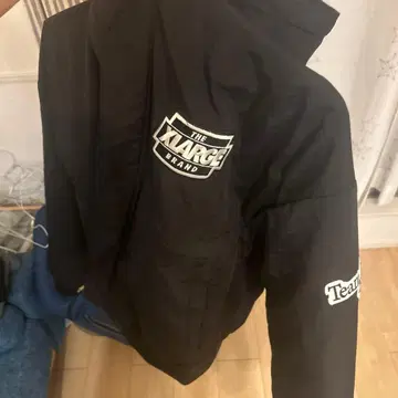 XLARGE 블랙 나일론 자켓 XL