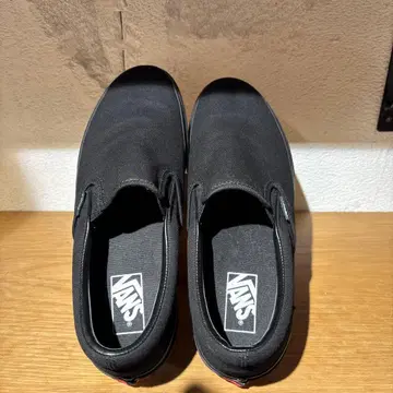 반스 슬립온 블랙 28cm