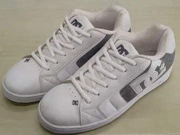 DC 화이트 그레이 스니커즈 29cm US11 302361 박스 없음