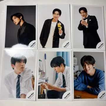 Snow Man 메구로 렌 사진 42장 세트