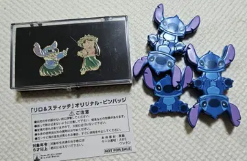 릴로&스티치 오리지널 핀 배지 미사용 새상품