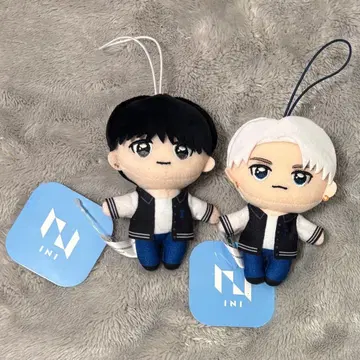 INI GIGO 한정판 마스코트 봉제 인형 이케자키 리히토, 고토 타케루