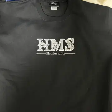 HMS 블랙 트레이닝복 XXL