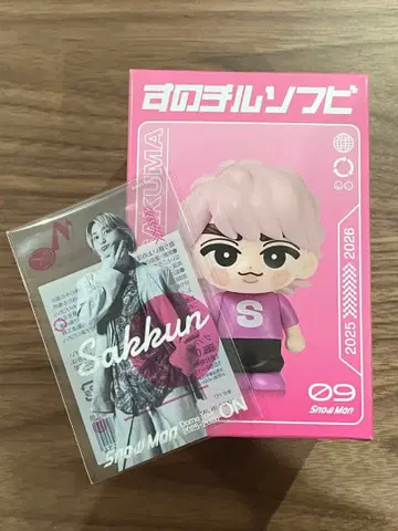 SnowMan 스노 사쿠마 다이스케 스노치루 소프트 비닐 클리어 스티커