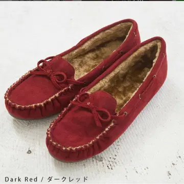 arbore 퍼 포함 모카신 신발 미사용 새상품