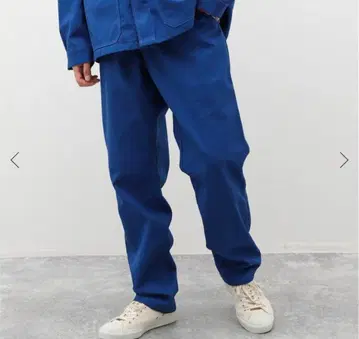 새상품 파랑 라 워크 팬츠 사이드 포켓 포함