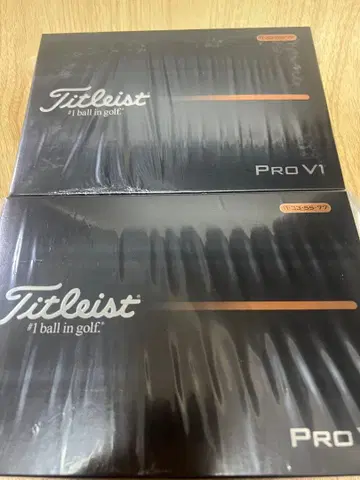 2025 타이틀리스트 PROV1 프로V1 더블 넘버 x 2상자