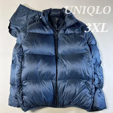UNIQLO 울트라 다운 로얄 블루 자켓 인터넷 한정판 3XL