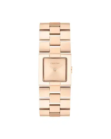 [ 거의 미사용 ] Calvin Klein 로즈 골드 손목시계
