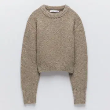 ZARA 브라운 계열 니트