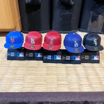 MLB 캡 미니어처 세트 5개