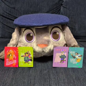 빨간 볼 뒹굴 슈퍼 라지 키즈 봉제 인형 주디 홉스 덤 포함