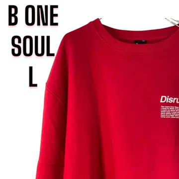 b-one-soul Disruption 백 사진 페이크 맨투맨