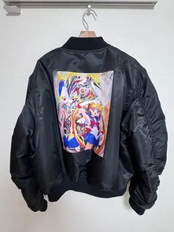 블랙 봄버 자켓 Richardson 세일러문