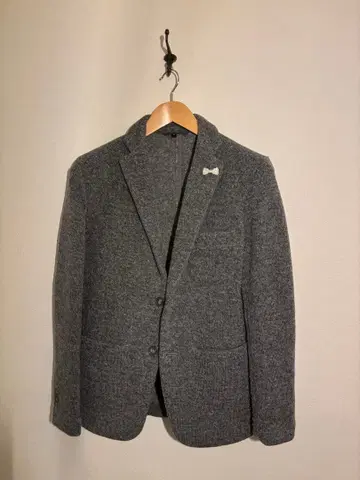 무인양품 울 테일러드 자켓