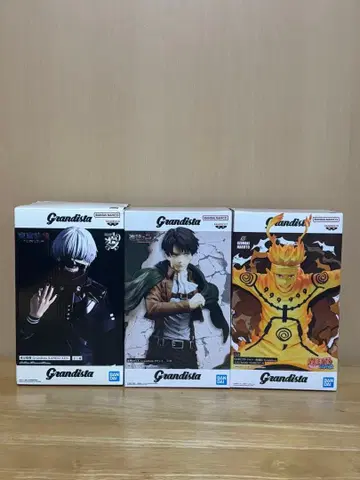 Grandista 피규어 3개 세트