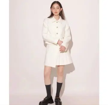 단시간 1회 착용! 2025ss 리랜드트루 플리츠 스코트 사이즈 0