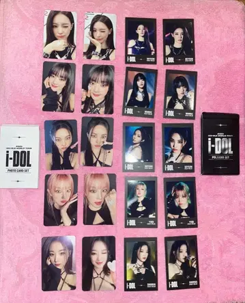 (G)I-DLE 포토 카드 트레카