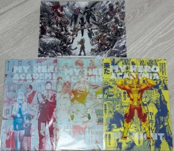 히로아카 원화전 클리어 파일 4점 세트