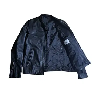 새상품급 다케오 키쿠치 램 가죽 싱글 라이더 자켓 M 사이즈