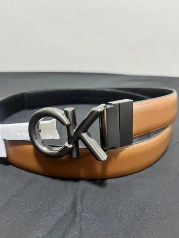 캘빈클라인 리버서블 벨트 브라운 블랙 CK 버클 L
