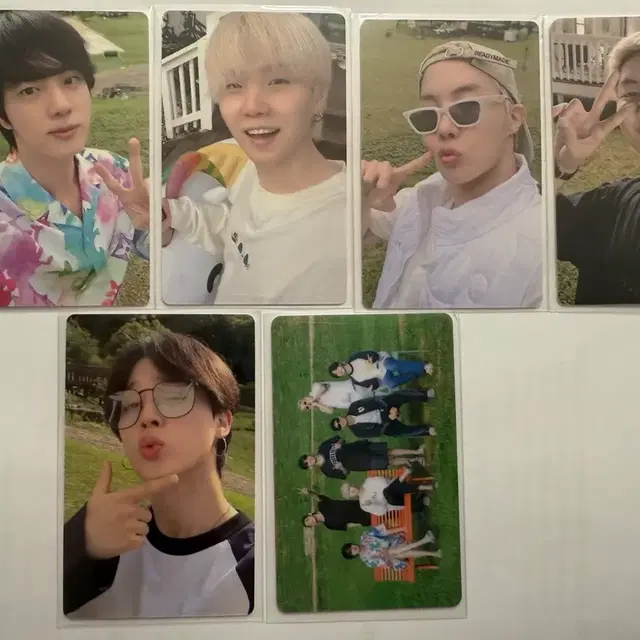 방탄 인더숲 포카