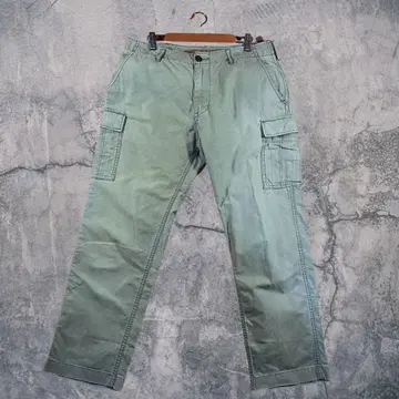 팬츠 롱 바지 옐로우 그린 남성용 여성용 포켓 봄 여름 가을 겨울