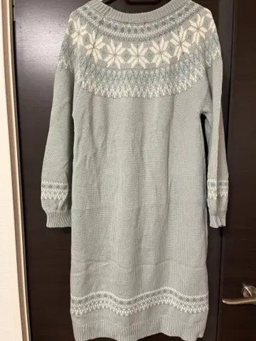 Areeam 녹아내리는 얼음 니트 원피스