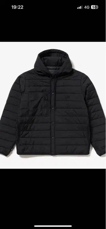 LACOSTE 후드 자켓 [ M ] 블랙