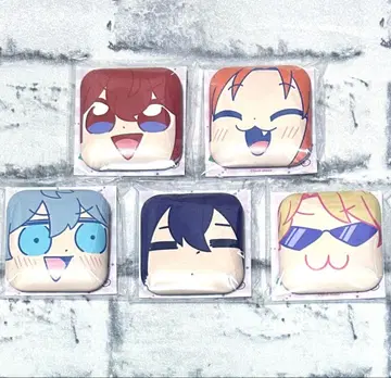 앙스타 부쿠스타 부쿠부 모에가오 캔뱃지 Knights