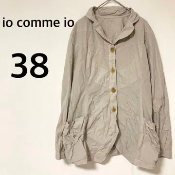 센소유니코 코튼 자켓 [ M ] 얇은 소재 코튼 100% 라이트 그레이