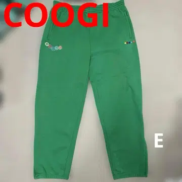COOGI 쿠지 속기모 스웨트 팬츠 초레어 래퍼 스트릿 남성용