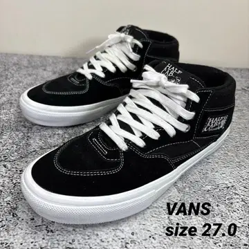 VANS HALF CAB 하프 캐브 블랙 스니커즈 반스 27