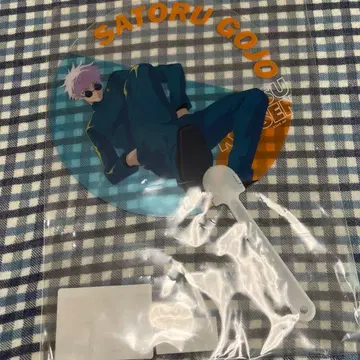 주술회전 회옥옥절 고죠 사토루 쥬쥬 페스티벌 클리어 부채