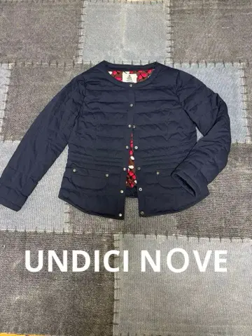 운디치노베 노카라 다운 자켓 네이비