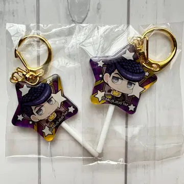 죠죠의 기묘한 모험 히가시카타 죠스케 죠죠 월드 캔디 아크릴 키링