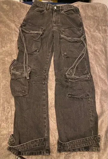 ZARA 유틸리티 카고 데님