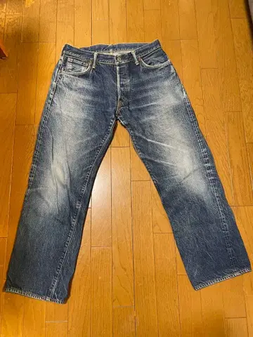 EVISU 에비수 청바지 갈매기 페인트 일본제 색빠짐 양호