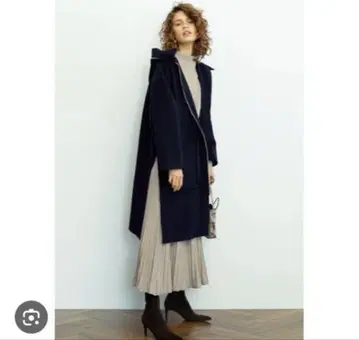 새상품급_mila owen 유틸리티 울 접결 코트