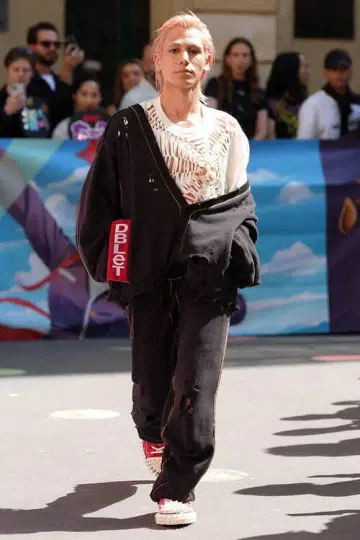 더블렛 25ss 기믹T셔츠