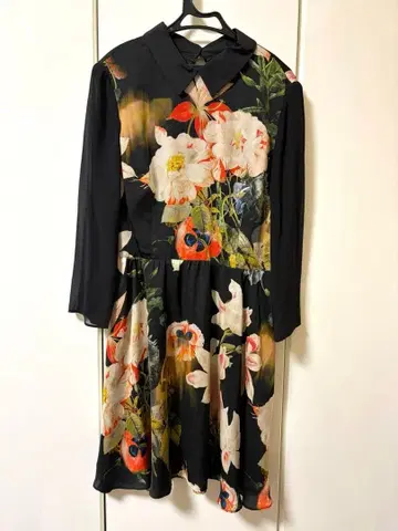 테드베이커 꽃무늬 원피스 튜닉 사이즈 3