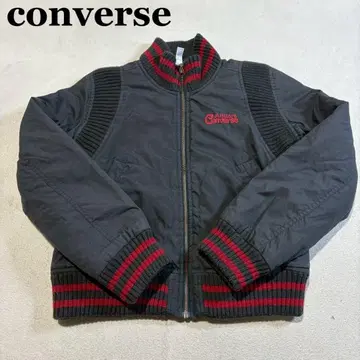 [ 기간 한정 판매 ] converse 블랙/레드 자켓