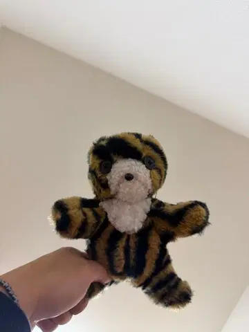 호랑이 봉제 인형 손바닥 사이즈