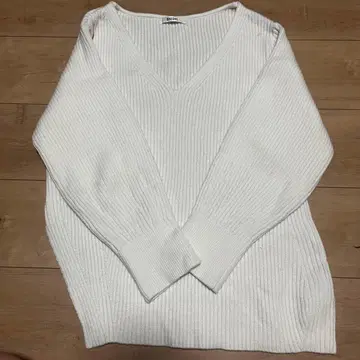 snidel*화이트 니트