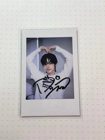 TWS 도훈 혜택 트레이딩 카드 폴라로이드 yizhiyu 상하이