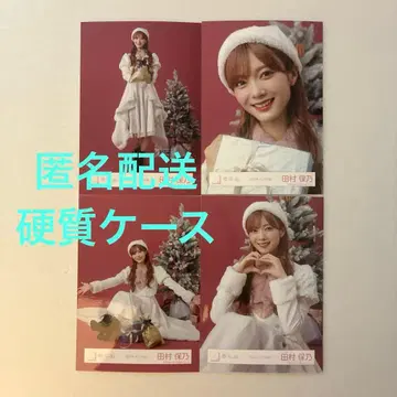 타무라 호노 사쿠라자카46 2025년 산타 의상 브로마이드 4종 컴프