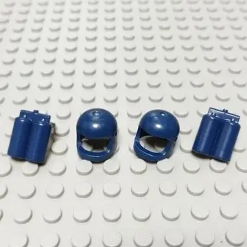 LEGO 레고 다크 블루 헬멧 탱크 정품